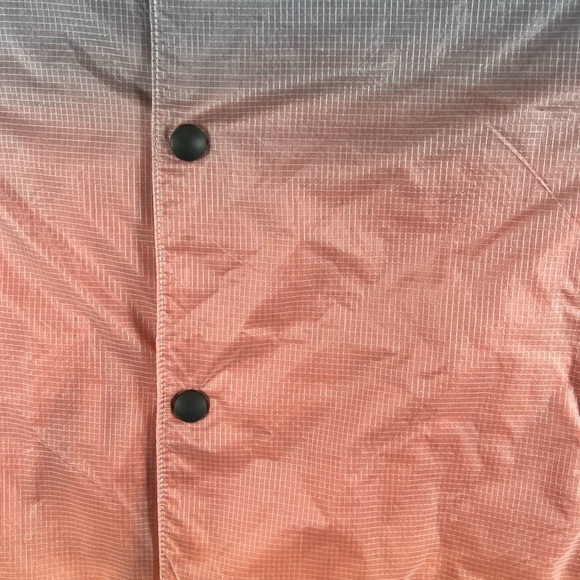 Oakley Medium Y2K INSANE Gradient Pink and Gray Men's Jacket Back Logo EUC - Picture 10 of 15